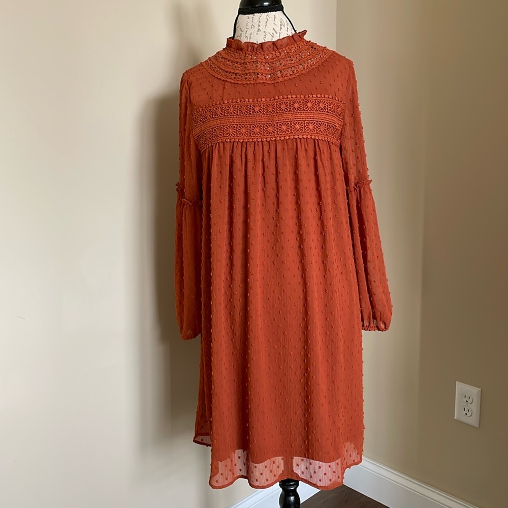 Linda Anderson Clip Dot Dress